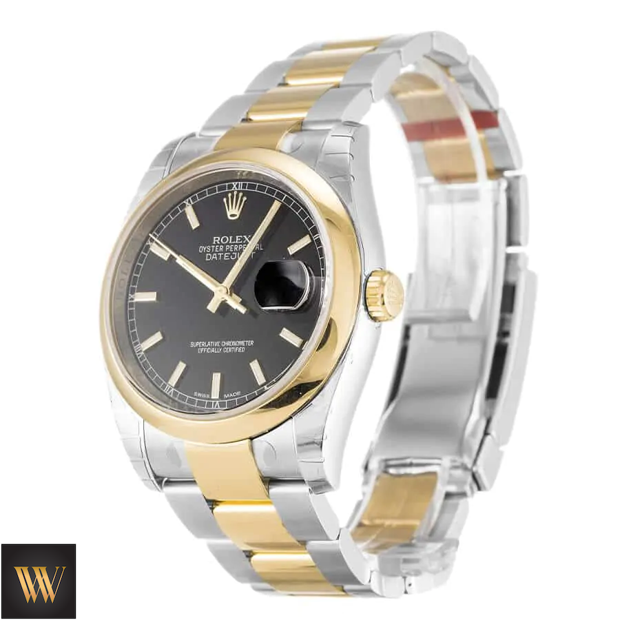 Rolex Datejust Black Dial Replica - Image 2