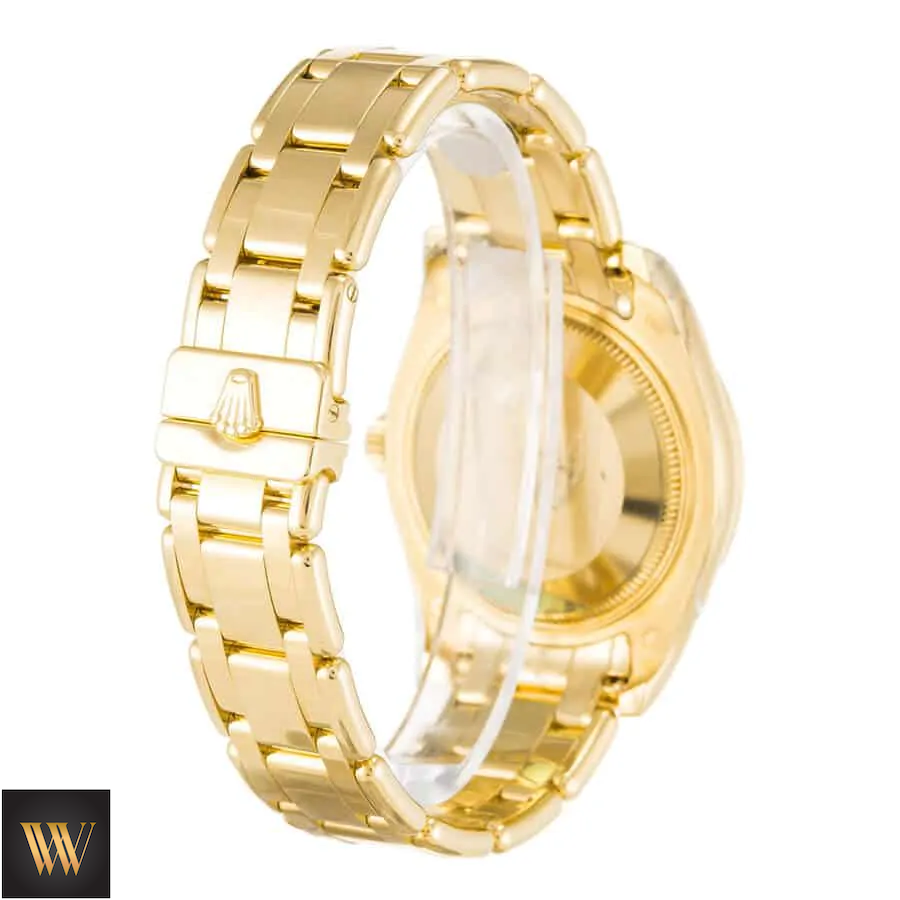 Gold Rolex Diamond Bezel Replica - Image 3
