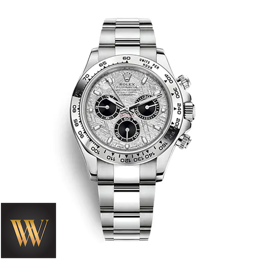 Daytona White Gold Meteorite Replica