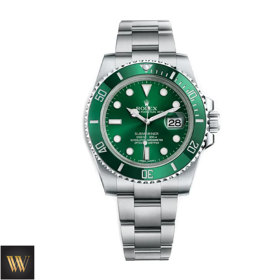Rolex Submariner Hulk 116610LV Green Dial Replica