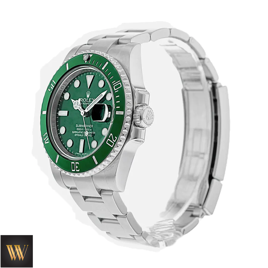 Rolex Submariner Hulk 116610LV Green Dial Replica - Image 2